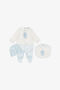 JU Monogrammed Newborn Set Light blue TJT807-JD001