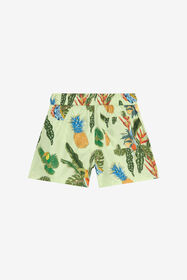 JU Boxer mare con stampa Tropicana ORANGE WJH00D-7MR12