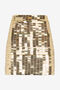 RC Miniskirt With Gold Appliqués RC Miniskirt With Gold Appliqués Gold UKR307-OG028