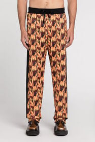 RC Pantaloni sportivi con stampa Marrone RRT25G-2OH24