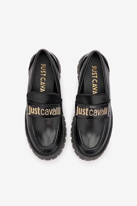 JC Loafers With Lettering JC Loafers With Lettering Black TFS066-TF386