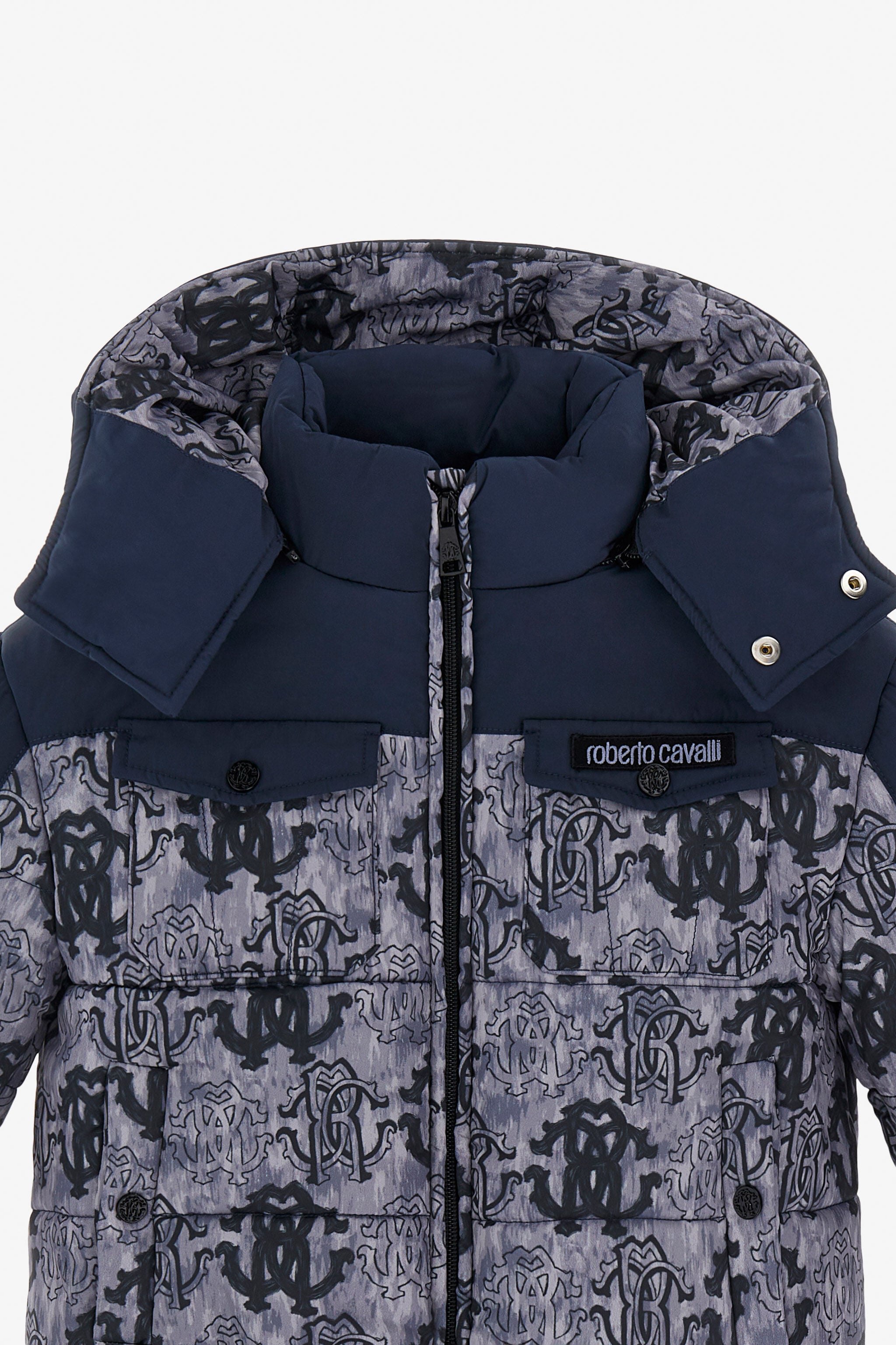JU RC Logo Jacke JU RC Logo Jacke GREY/BLUE TJT40C-5RM11