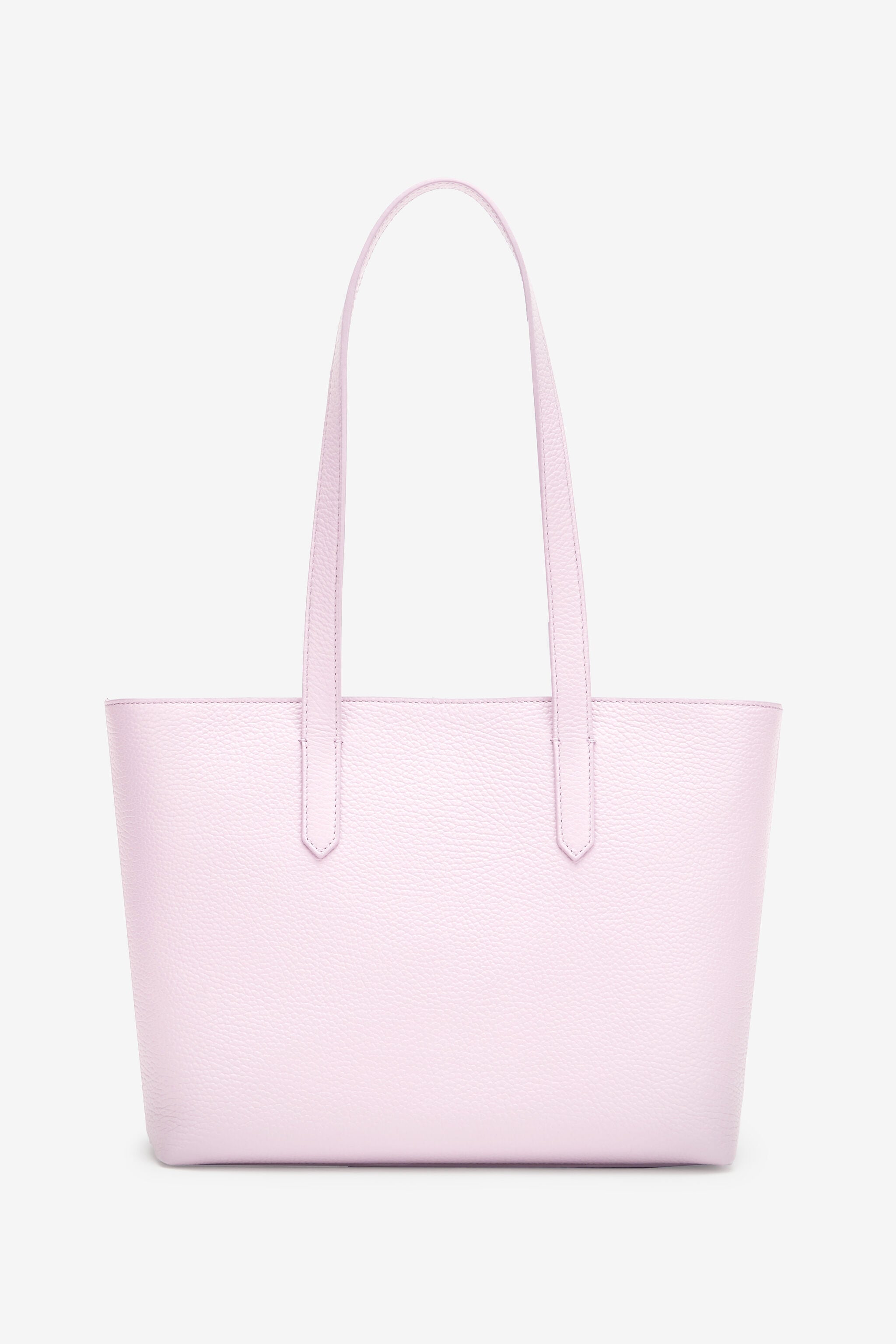 RC Medium leather shopper with RC charm RC Medium leather shopper with RC charm Pink OOB00E-PZA12