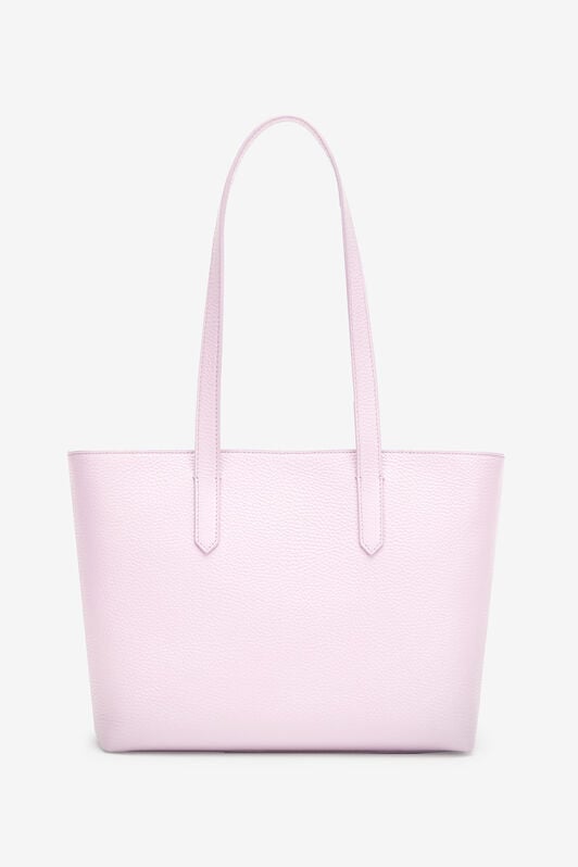 RC Medium leather shopper with RC charm RC Medium leather shopper with RC charm Pink OOB00E-PZA12