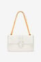 JC Borsa A Spalla Con Mirror Snake In Tono JC Borsa A Spalla Con Mirror Snake In Tono Bianco UFB055-UF424