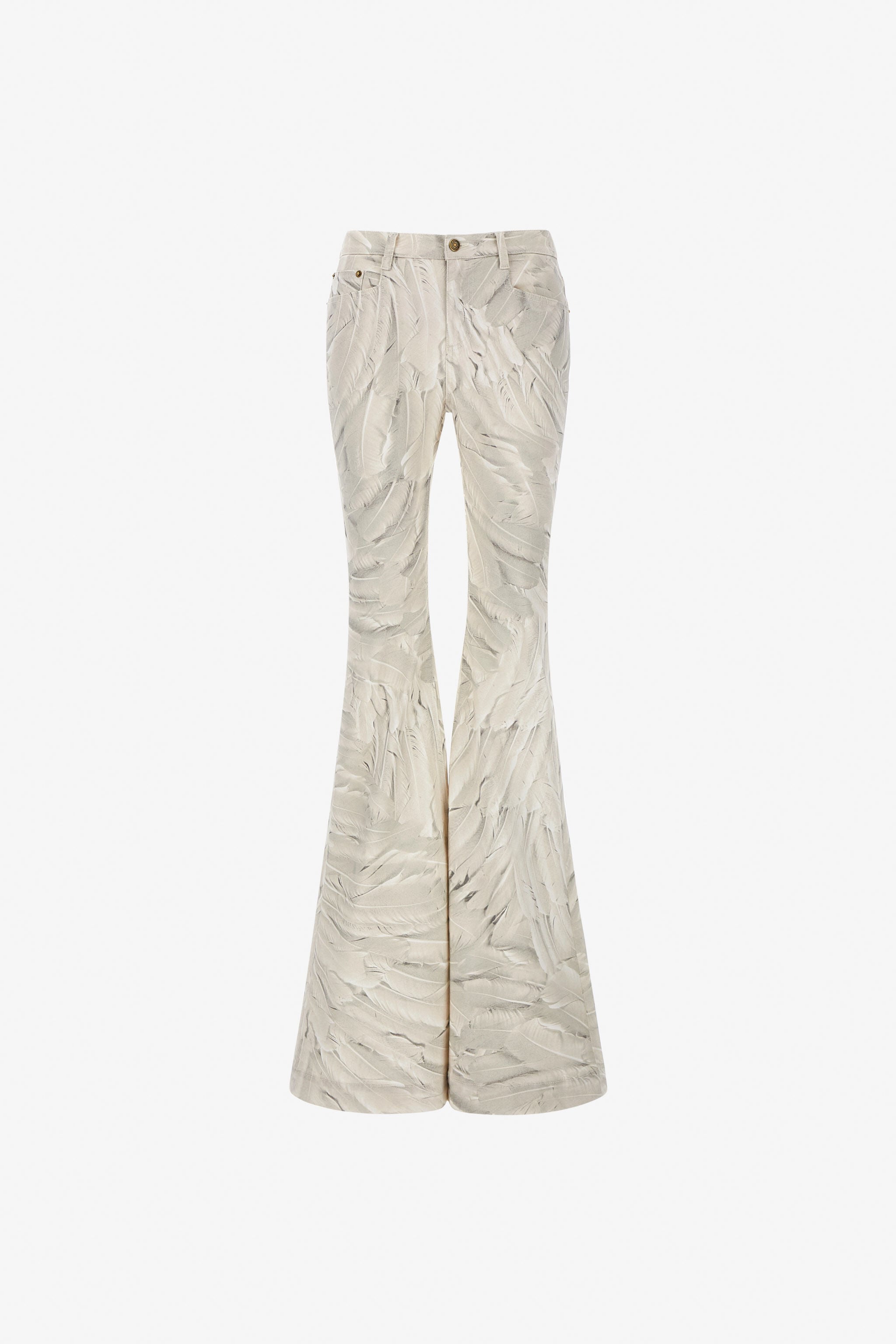 RC Plumage print denim RC Plumage print denim White SWJ205-DAL74