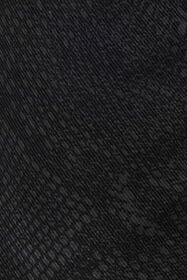 RC Pantalon À Imprimé Python Noir URJ210-4NN53