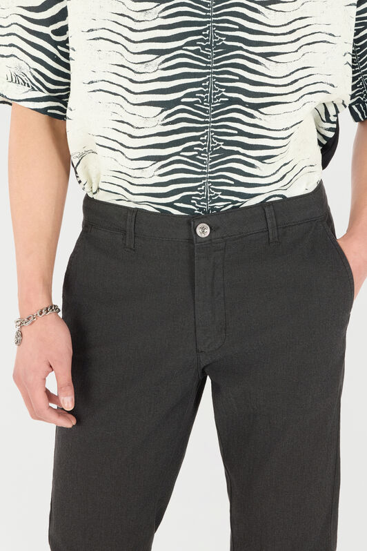 RC Pantalon En Coton Stretch Noir POT20A-DJ001