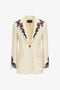 RC Floral Printed Jacket RC Floral Printed Jacket Ivory TKR405-VI037