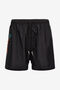 RC Swim shorts with parrot print Black SYH00B-SB002