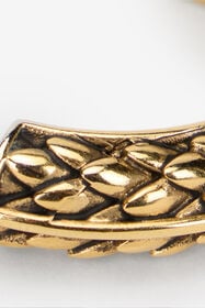 RC Gold Serpentine Earrings RC Gold Serpentine Earrings OLD GOLD WKG006-AM001