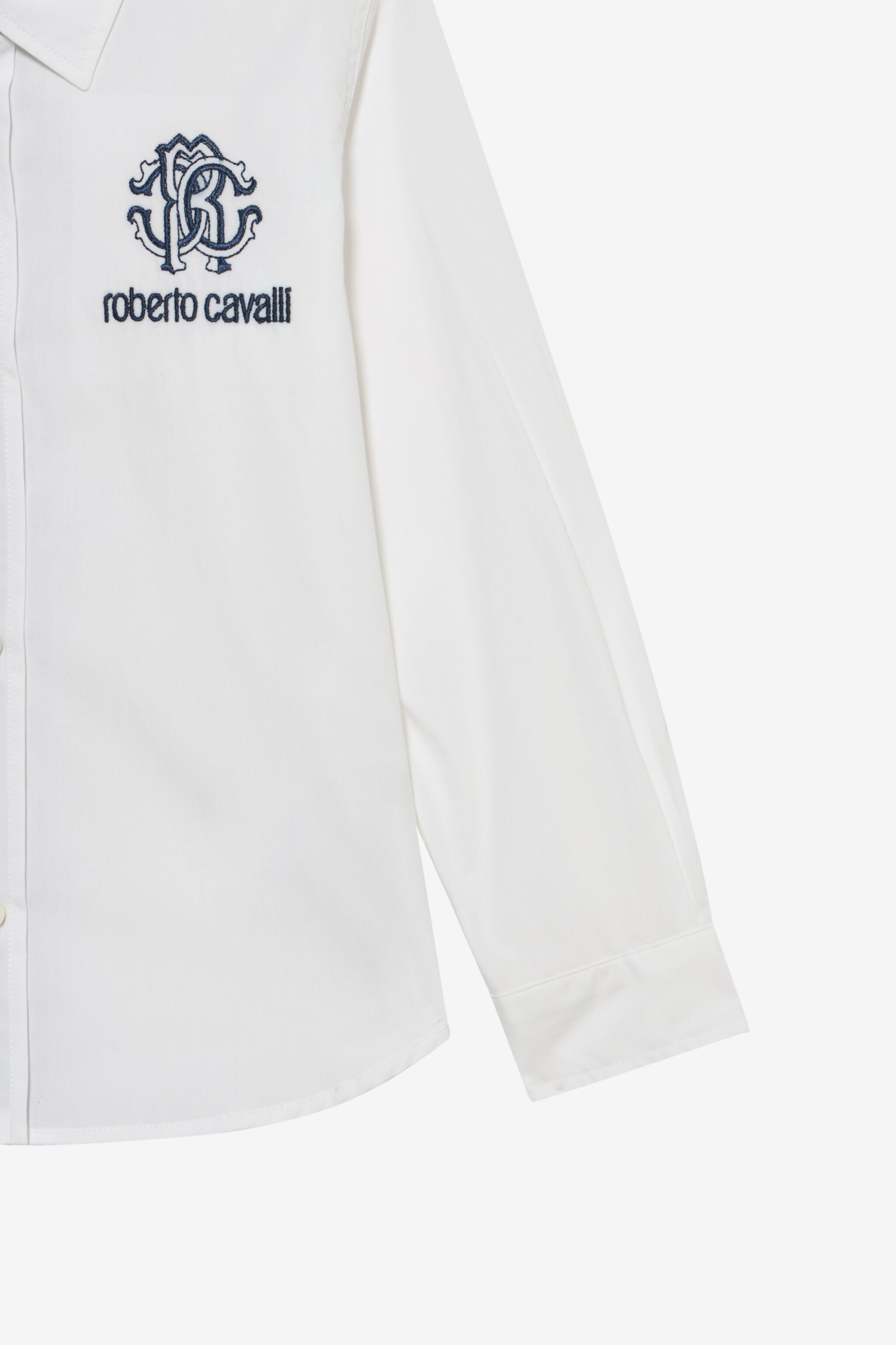 JU Camicia bianca con logo ricamato JU Camicia bianca con logo ricamato OPTICAL WHITE XJT70N-FN002