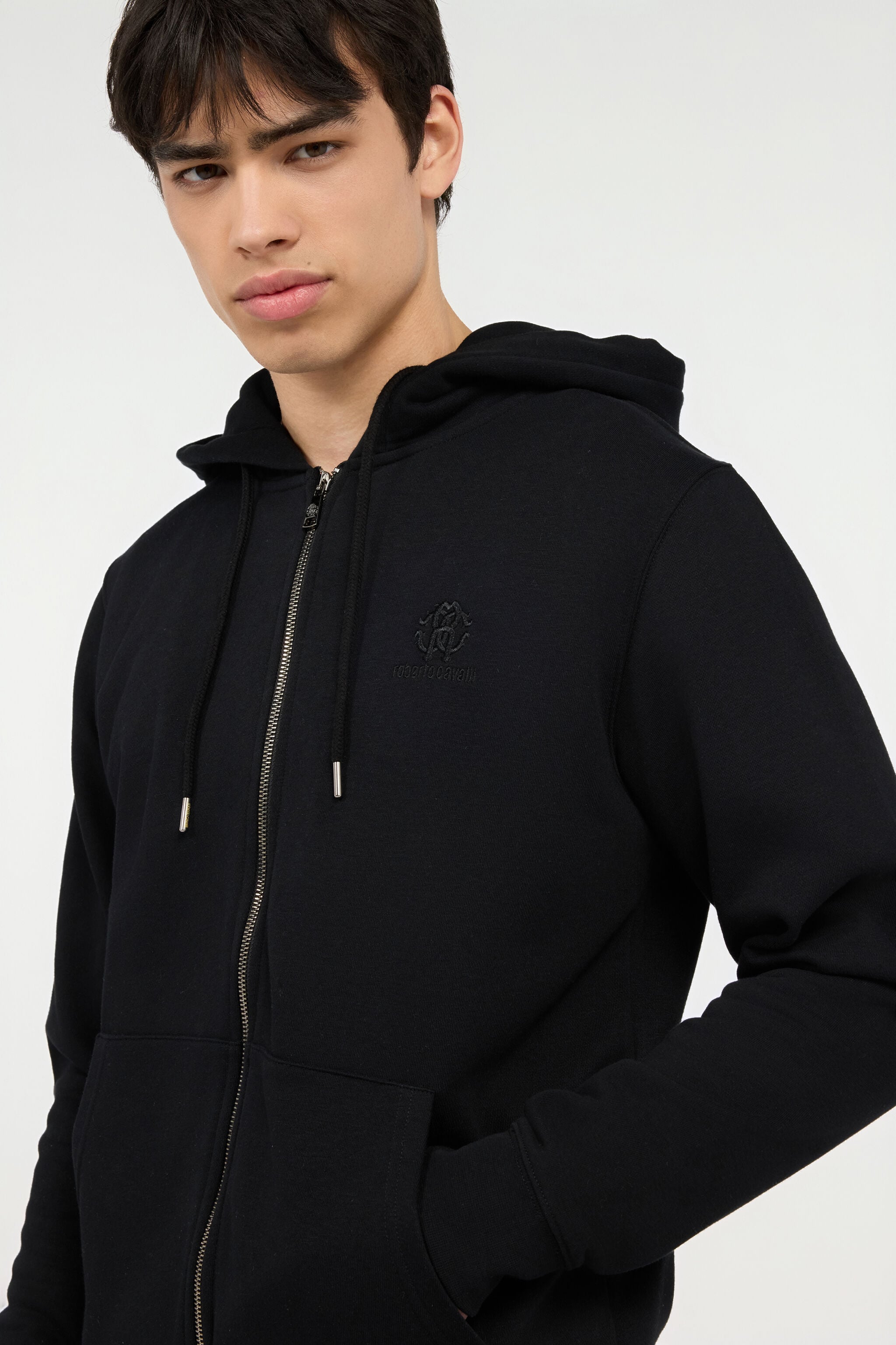 RC Black Hoodie with Zip RC Black Hoodie with Zip BLACK POT69A-CF052