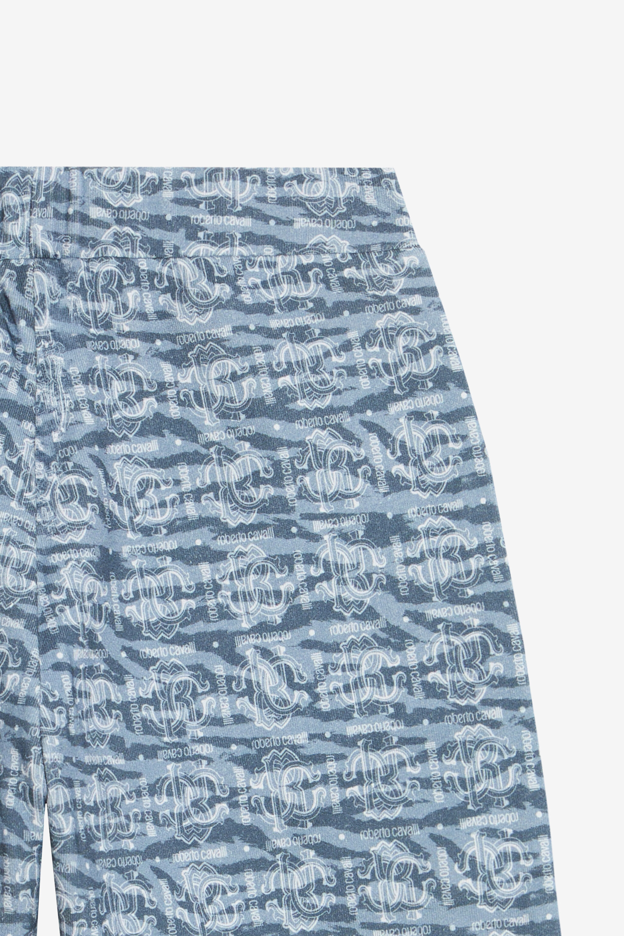 JU Monogralier Bermuda Shorts LIGHT BLUE/DARK BLUE UJT25E-5OO44