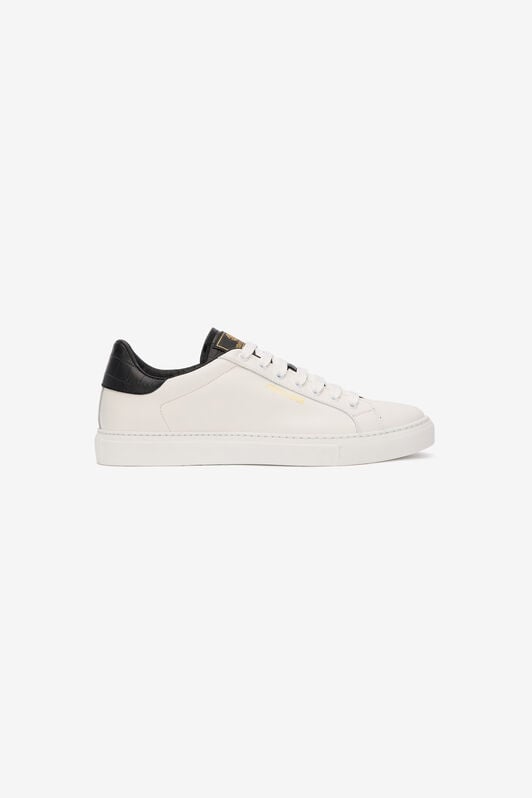 RC White Low Top Sneakers WHITE/BLACK SOS00A-PZ598