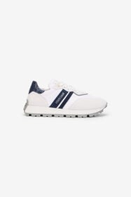 RC Sneakers Bianche Con Logo RC WHITE/BLUE QOS00F-PZA81