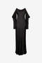 RC Long Silk Dress RC Long Silk Dress Black UKT117-CC032