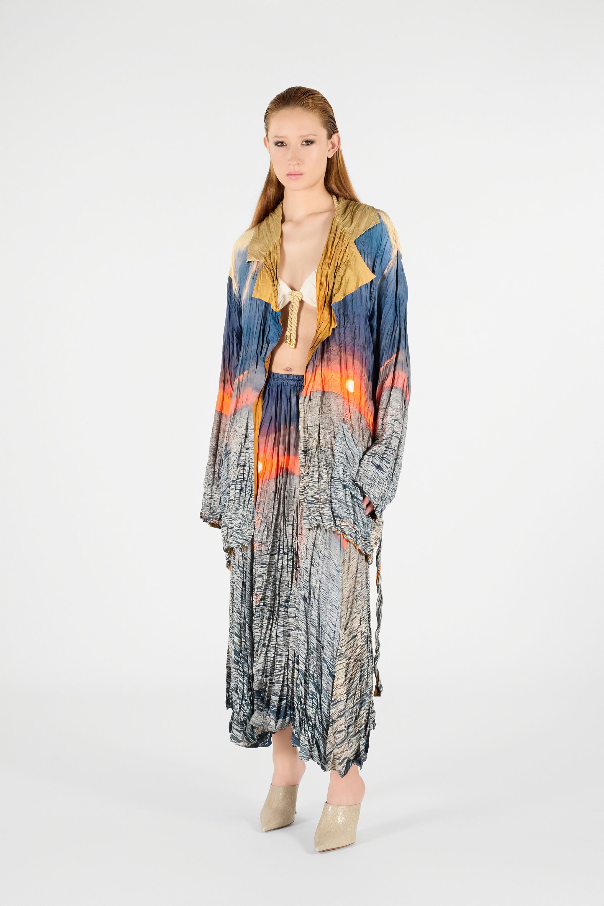 RC Sunrise Print Jacket RC Sunrise Print Jacket Blue/Orange UWT400-4QN96