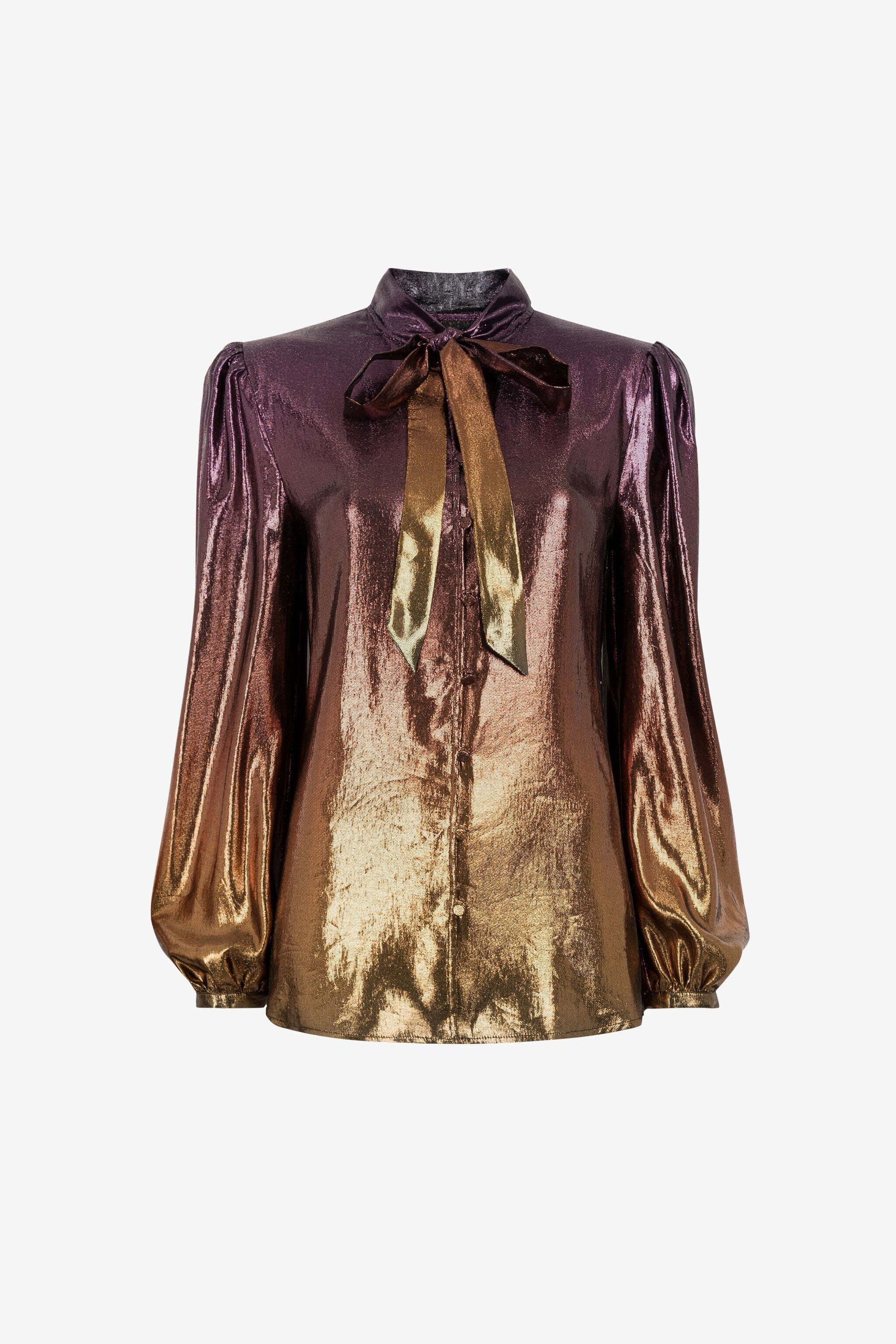 RC Dégradé Tie-Neck Top MULTICOLOR PQT705-RJ026