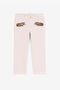 JU RC Monogram-Embroidered Trousers JU RC Monogram-Embroidered Trousers Pink RJT21A-FN012