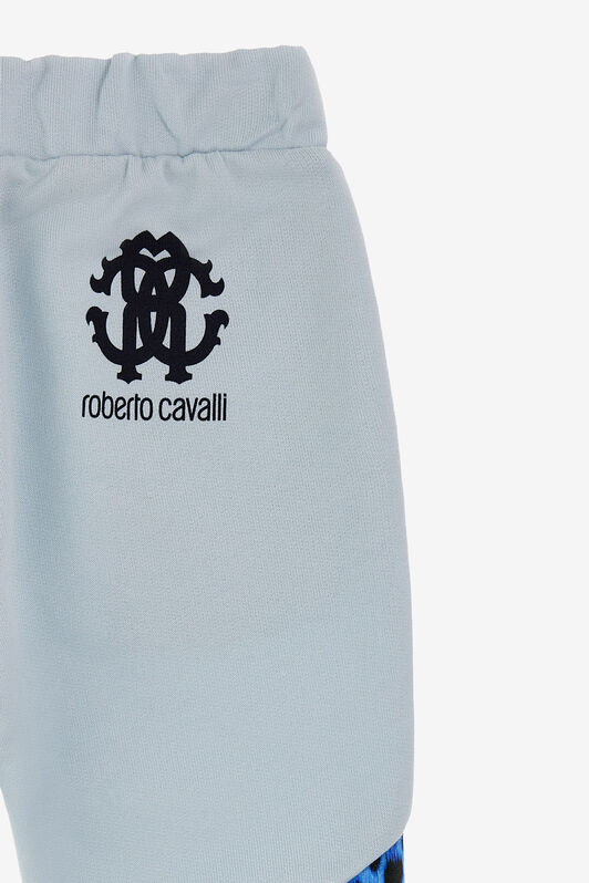 JU Bedruckte Hosen JU Bedruckte Hosen Hellblau SJT214-CF050
