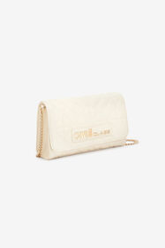 CL Bag with Cavalli Class chain shoulder strap Ivory SXB00B-AB076