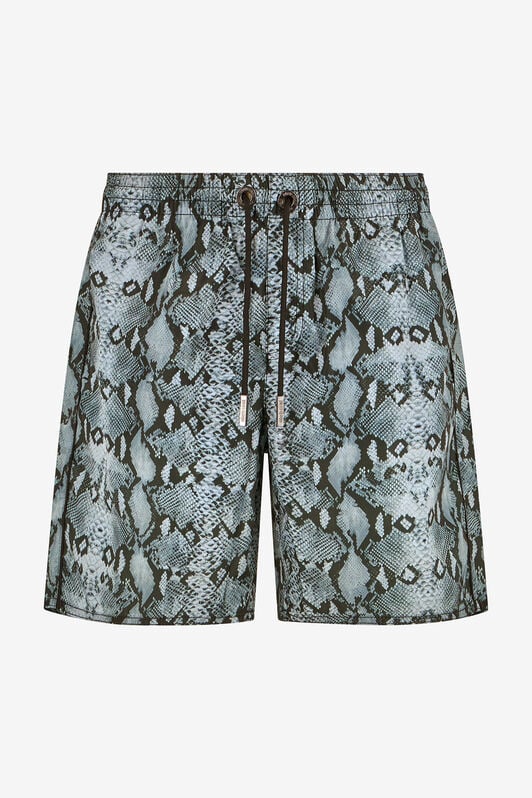 RC Snake Print Swim Short RC Snake Print Swim Short GREY QOH00A-4GE01