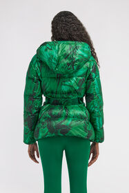 RC Plumífero Estampado Malachite Verde TKT804-SRN06