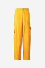 RC Pants With All-Over Mirror Snake Monogram Yellow VKT202-RK010