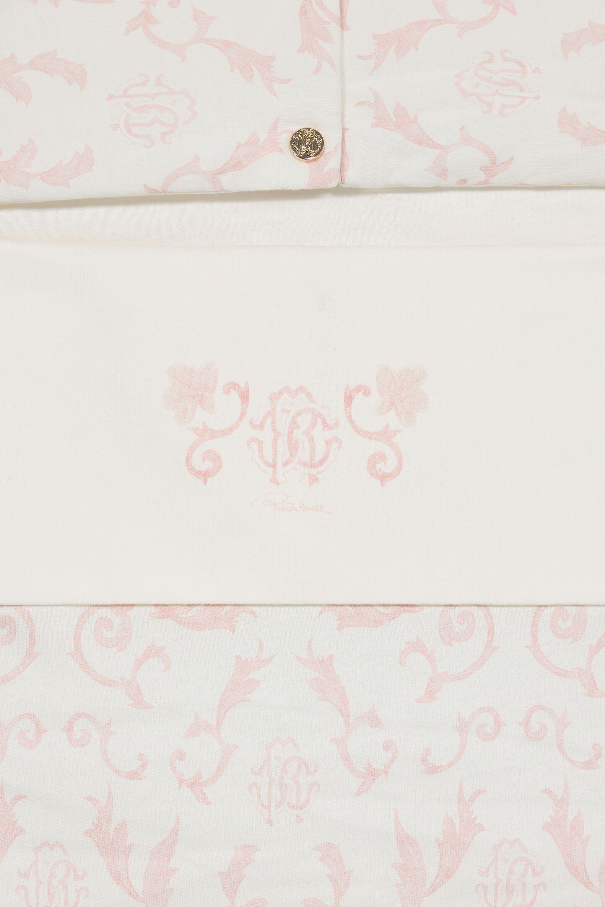 JU Sleeping Bag With Floral Print And RC Monogram JU Sleeping Bag With Floral Print And RC Monogram Pink UJT807-JFO36