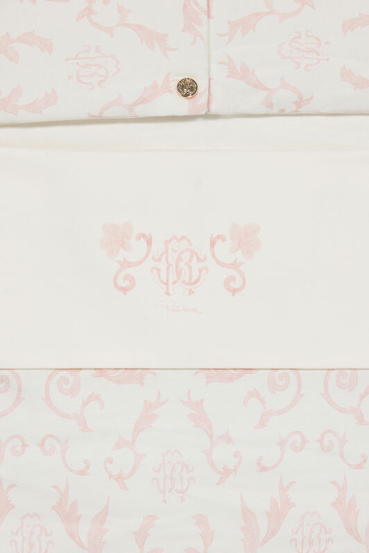 JU Sleeping Bag With Floral Print And RC Monogram JU Sleeping Bag With Floral Print And RC Monogram Pink UJT807-JFO36