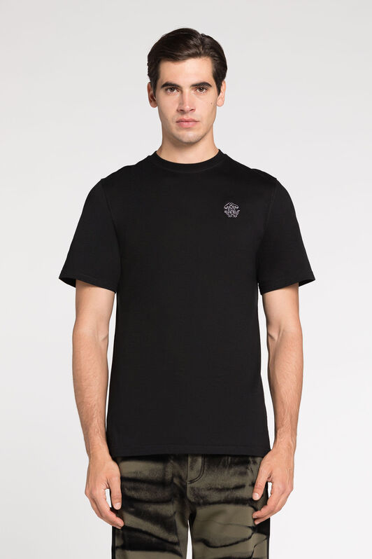 RC Mirror Snake Cotton T-Shirt RC Mirror Snake Cotton T-Shirt Black RRT61G-JD060