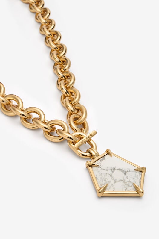 RC Chain necklace with pendant RC Chain necklace with pendant Gold TWG010-AM002