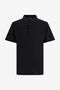 RC Black Polo with Monogram RC RC Black Polo with Monogram RC Black QOT65A-KB001