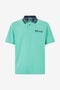 JC Polo Shirt With Contrasting Collar And Lettering JC Polo Shirt With Contrasting Collar And Lettering Light blue UFT026-UF046