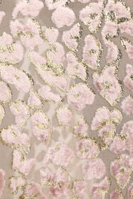 RC Long Dress With All-Over Dappled Pattern ROSA/ORO VQT198-FC005