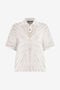 RC Polo En Maille Avec Motif Ray RC Polo En Maille Avec Motif Ray NATURAL WHITE XRM641-MG001