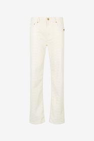 RC White Straight-Leg Jeans with Scale Print WHITE WWJ200-DAS36