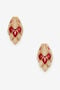 RC Boucles D’oreilles Clip Avec Serpent RC Boucles D’oreilles Clip Avec Serpent Rouge UKG020-AM021