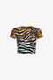 JC Just Cavalli T-shirt JC Just Cavalli T-shirt Hellblau/Schwarz SFT074-SF919