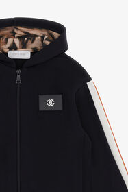JU RC Logo Sweatshirt Black TJT66R-CF050