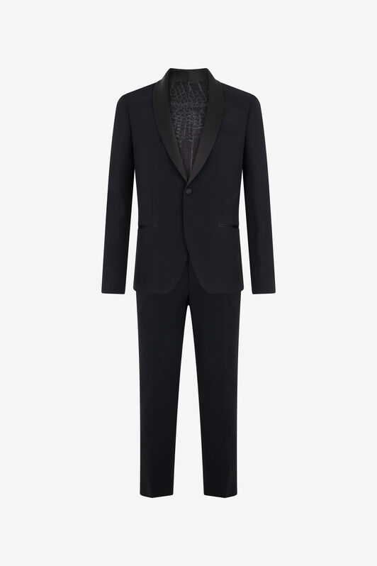 RC Single-button suit jacket BLACK/BLACK OOT40O-VI042
