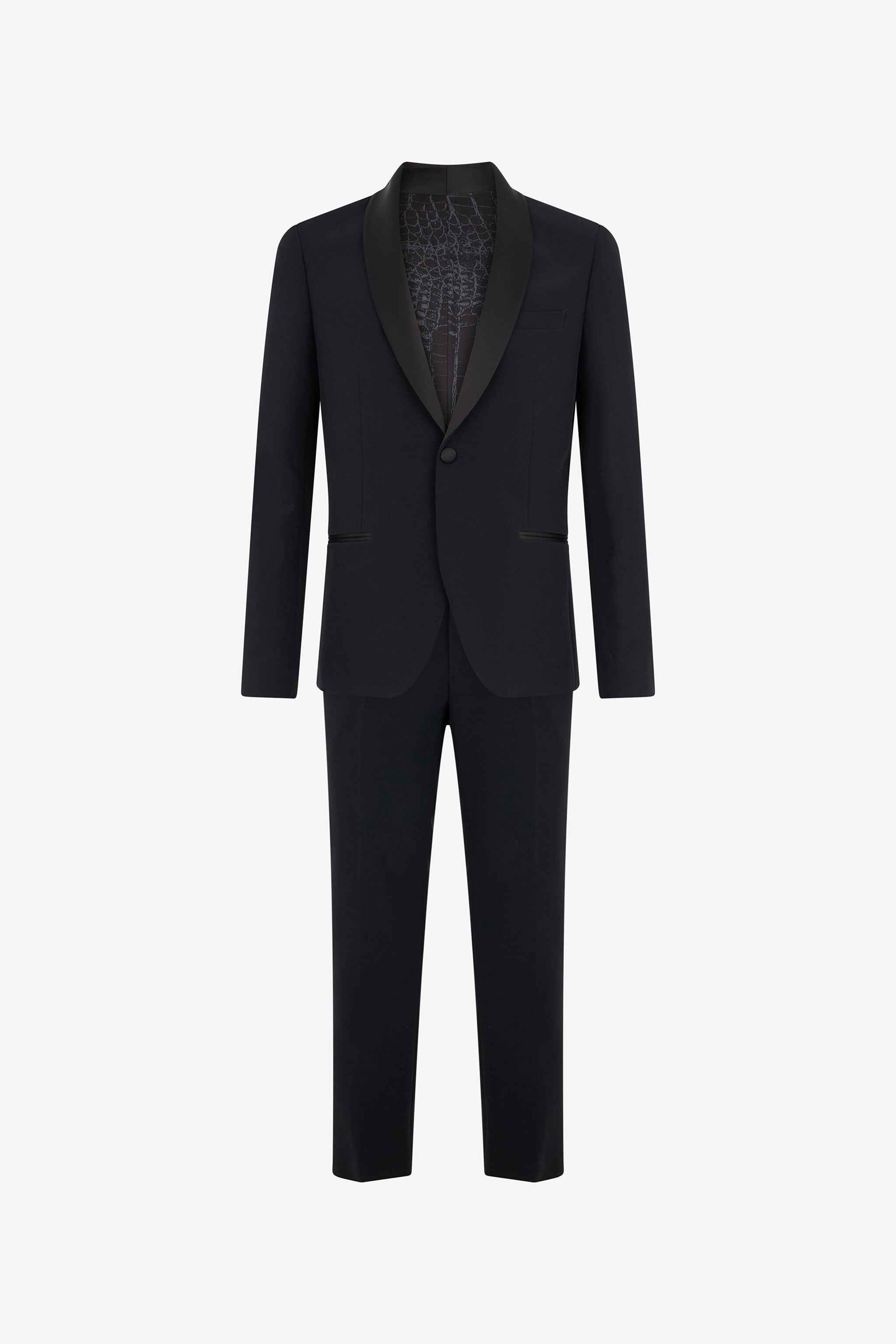 RC Single-button suit jacket BLACK/BLACK OOT40O-VI042