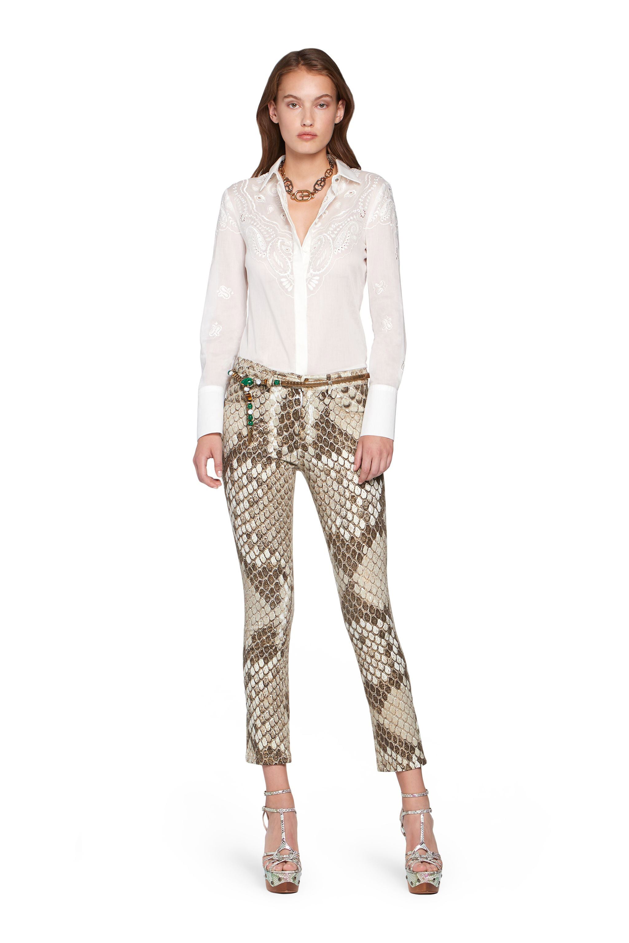 RC Python print jeans TAUPE IQJ232-DAP64