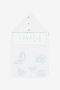 JU Seascape-Print Logo Baby Nest JU Seascape-Print Logo Baby Nest MILKY WHITE/BABYBLUE OJT838-ISA2J