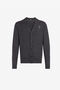 RC Mirror Snake-Embroidered Wool Cardigan RC Mirror Snake-Embroidered Wool Cardigan DARK GRAY RRM612-MQ001