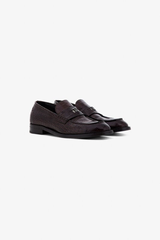 RC Leather Loafers Dark brown TRS021-PZA91