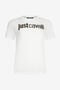JC White T-Shirt With Embellished Logo JC White T-Shirt With Embellished Logo WHITE/GOLD VFT203-VF326