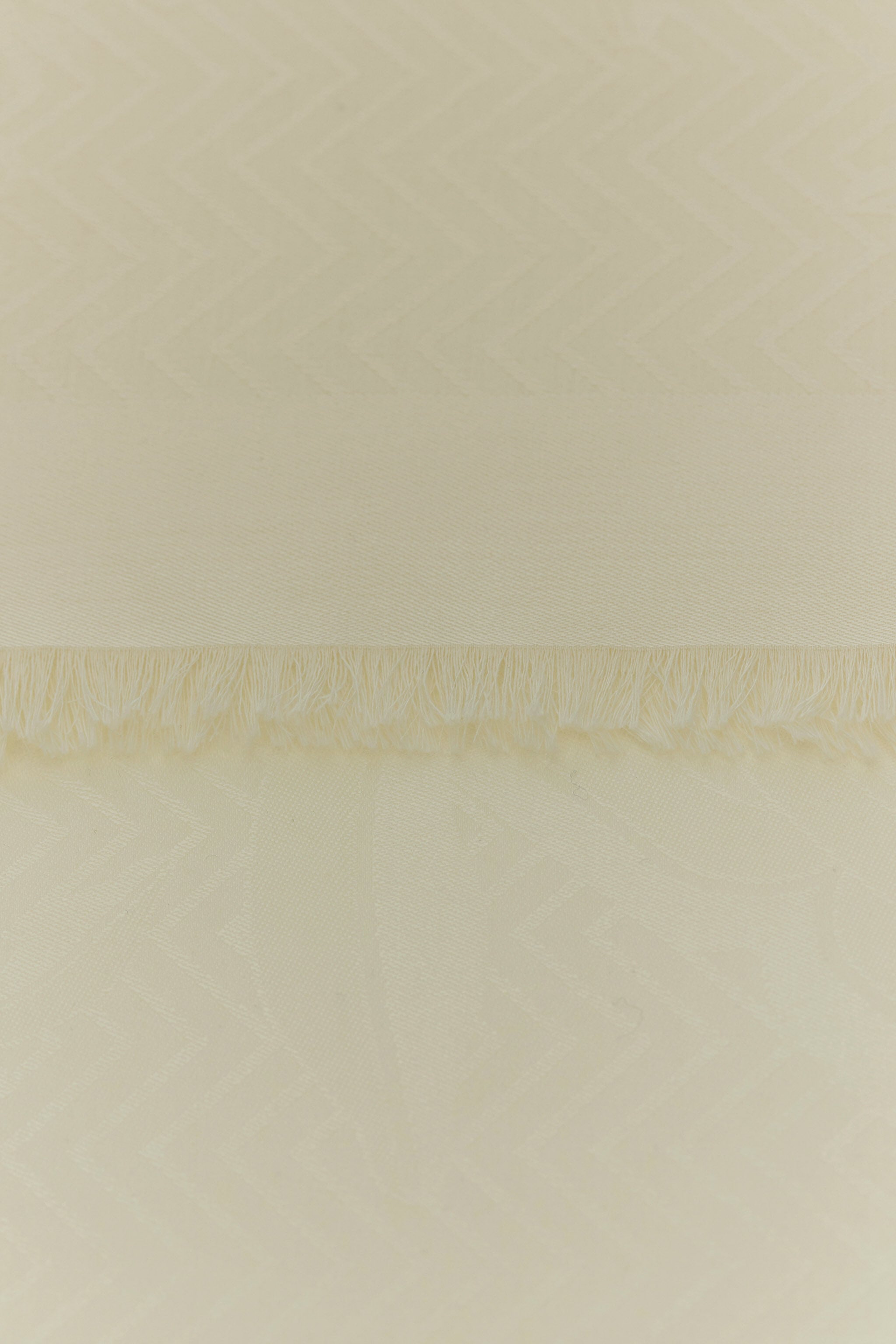 RC Jacquard Shawl with Mirror Snake Monogram Ivory TALR29-IR046