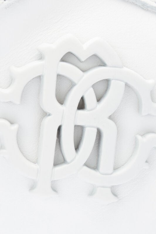 RC Weißer Leder-Sneaker mit Monogram RC RC Weißer Leder-Sneaker mit Monogram RC Weiß POS00D-PZ085